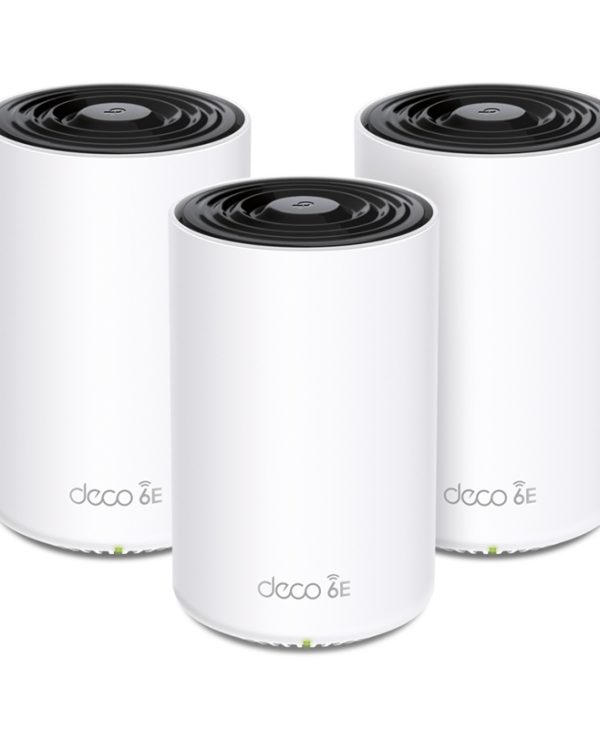 TP-Link AXE5400 Tri-Band Mesh Wi-Fi 6E System Deco XE75 Pro 3-PACK