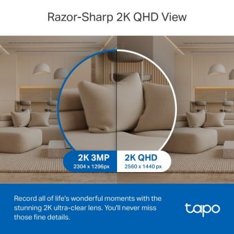 TP-Link Pan/Tilt AI Home Security Wi-Fi Camera Tapo C220 - Image 3