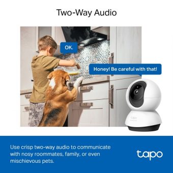 TP-Link Pan/Tilt AI Home Security Wi-Fi Camera Tapo C220 - Image 7