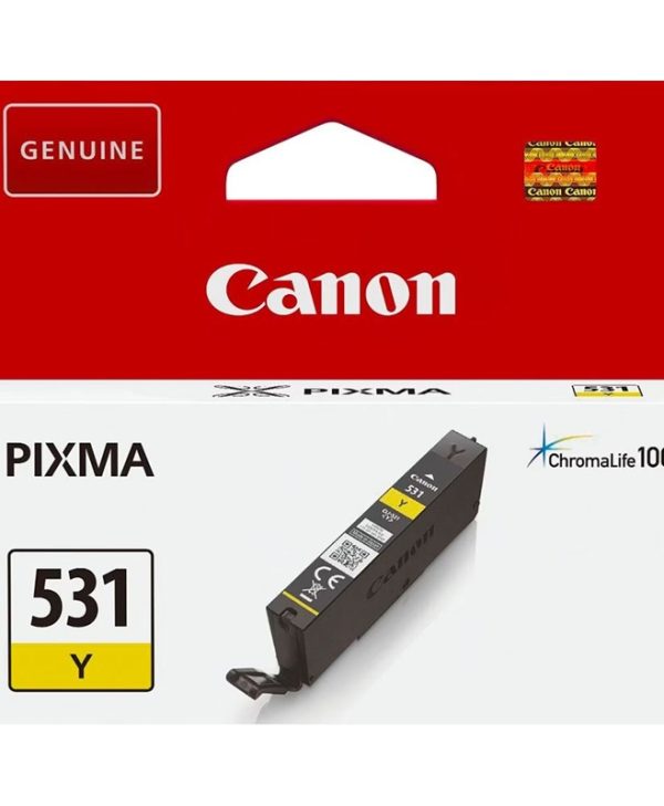 Canon CLI-531 Ink Cartridge Yellow 6121C001