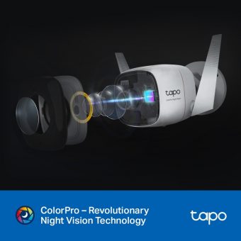 TP-Link ColorPro Outdoor Security Wi-Fi Camera Tapo C325WB Ver:1.0 - Image 2