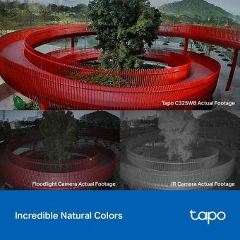 TP-Link ColorPro Outdoor Security Wi-Fi Camera Tapo C325WB Ver:1.0 - Image 4