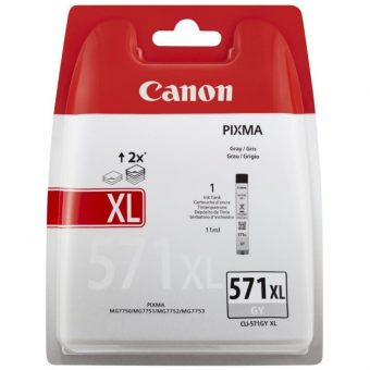 Canon CLI-571GYXLBLP Ink Grey 0335C004
