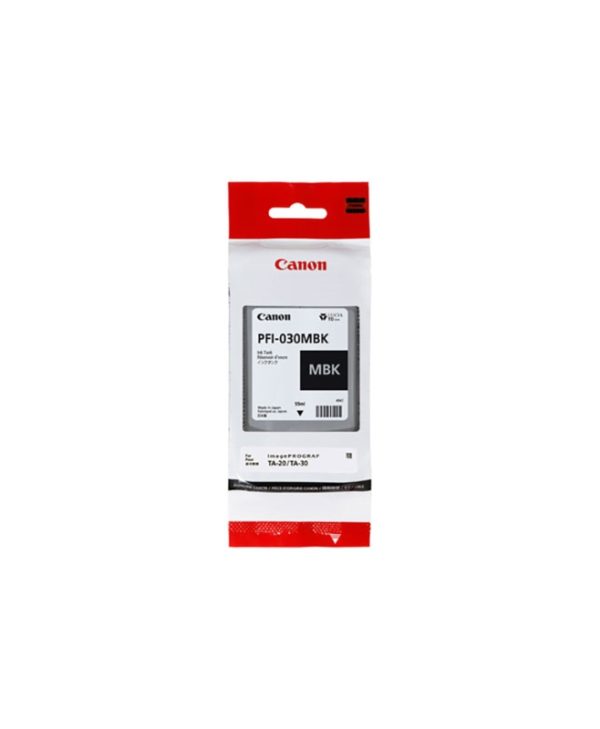Canon PFI-030MBK Ink Matte Black 3488C001