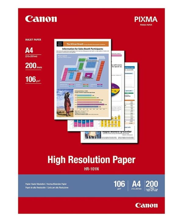 Canon HR-101N Photo Paper A4 200 Sheets 1033A001