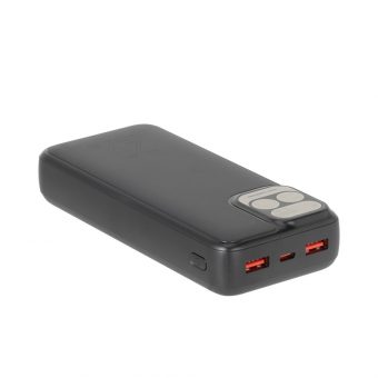 Rivacase RCVA2521 Powerbank 20000 mAh 1x I/O USB-C PD 20W  2x USB-A QC 3.0 18W Black - Image 5