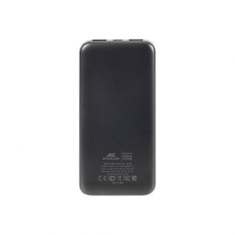 Rivacase RCVA2511 Powerbank 10000 mAh 1x I/O USB-C PD 20W  2xUSB-A QC 3.0 18W  Black - Image 3