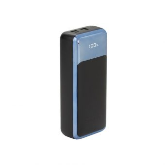Rivacase RCVA1080 Powerbank 30.000 mAh 2xwewy USB-C PD 65W  2xUSB-A QC 3.0 22W Black