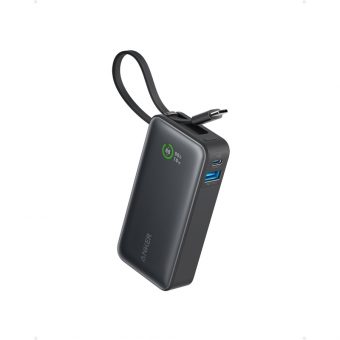 Anker PowerBank Nano 545 10,000mAh 1xUSB-A 1xUSB-C PD 30W Black A1259G11