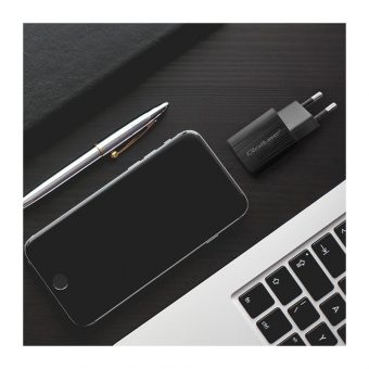 Qoltec Mobile Device Charger 1xUSB-C 1xUSB-A PD 35W Black 50764 - Image 4