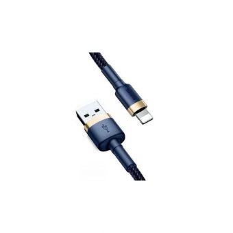 Baseus Usb Cafule Braided Cable USB-A to Lightning 2m Blue CALKLF-CV3