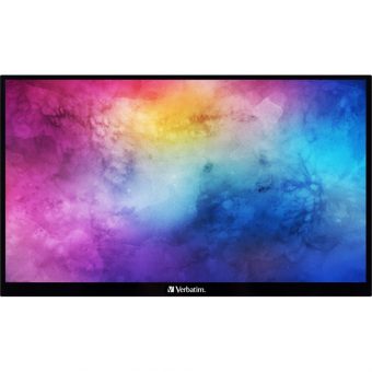 Verbatim PMT-15 15.6" FHD Portable Touch Monitor Black 49592