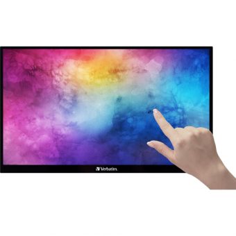 Verbatim PMT-15 15.6" FHD Portable Touch Monitor Black 49592 - Image 2
