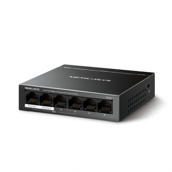 Mercusys 6-Port Desktop Switch with 4-Port PoE+ Black MS106LP - Image 2