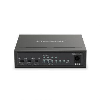 Mercusys 6-Port Desktop Switch with 4-Port PoE+ Black MS106LP - Image 3