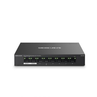 Mercusys 8-Port Gigabit Desktop Switch with 7-Port PoE+ Black MS108GP