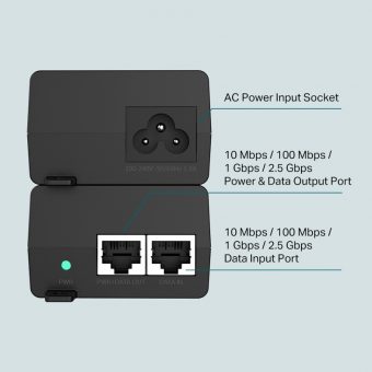 Tp-Link TL-POE260S 2.5G PoE+ Injector - Image 3