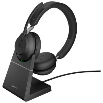 Jabra Evolve2 65 Headset Stereo with Charging Stand Black 26599-999-989
