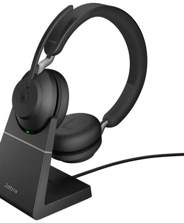 Jabra Evolve2 65 Headset Stereo with Charging Stand Black 26599-999-989