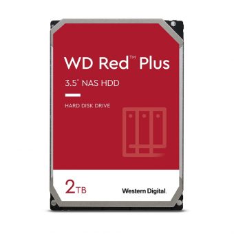 Western Digital Red Plus 2TB 3.5" NAS HDD Sata III WD20EFPX