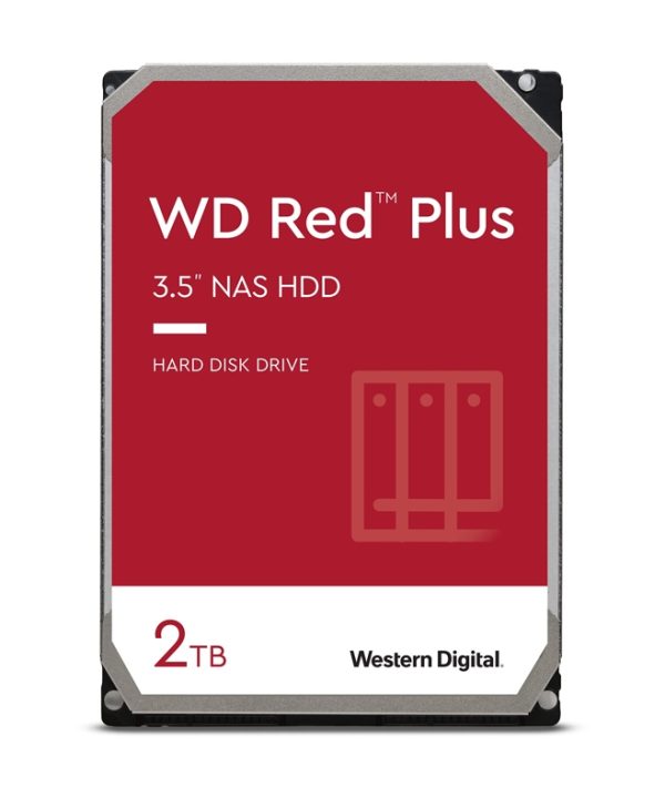 Western Digital Red Plus 2TB 3.5" NAS HDD Sata III WD20EFPX
