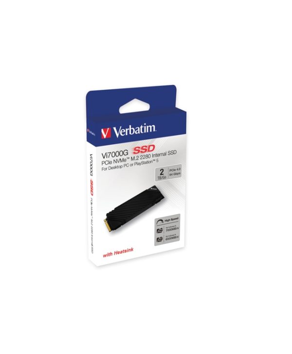 Verbatim Vi7000G 2TB M.2 2280 M-Key PCIe Gen4x4 49368