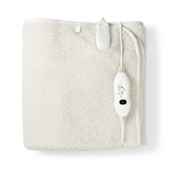 Nedis Single Electric Blanket 80x150cm 60W White PEBL120CWT1 - Image 5