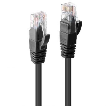 Lindy U/UTP 0.5m Black 48076