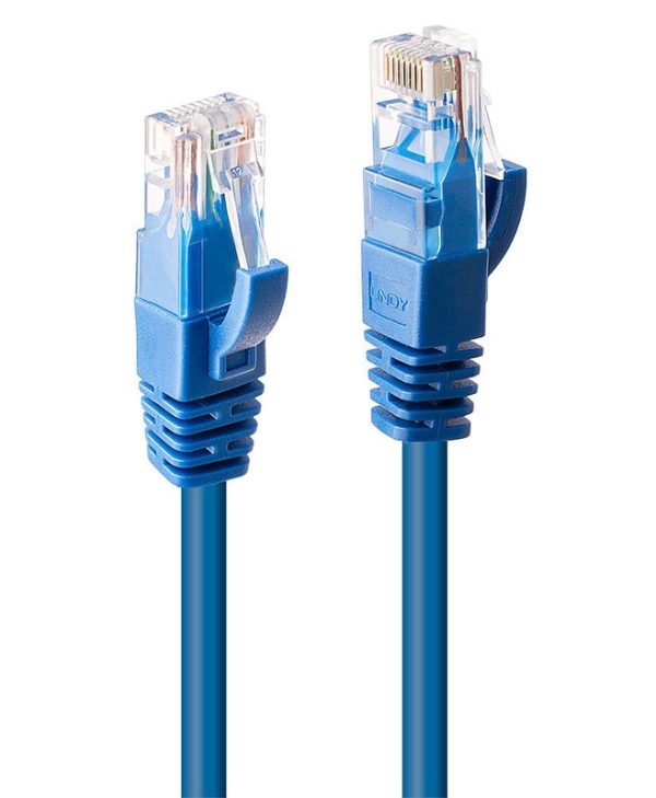 Lindy U/UTP 0.3m Blue 48015