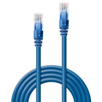 Lindy U/UTP 0.3m Blue 48015 - Image 2