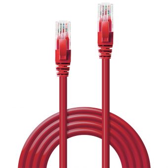 Lindy U/UTP 1m Red 48032 - Image 2