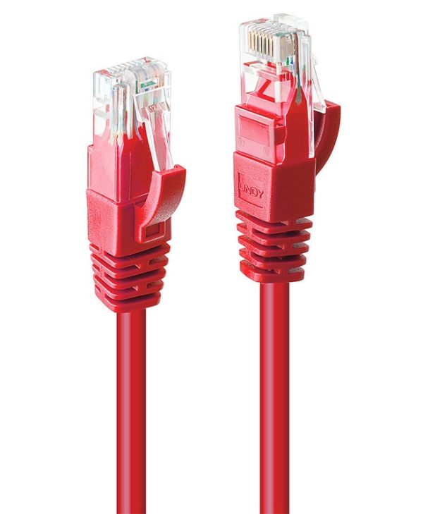 Lindy U/UTP 2m Red 48033