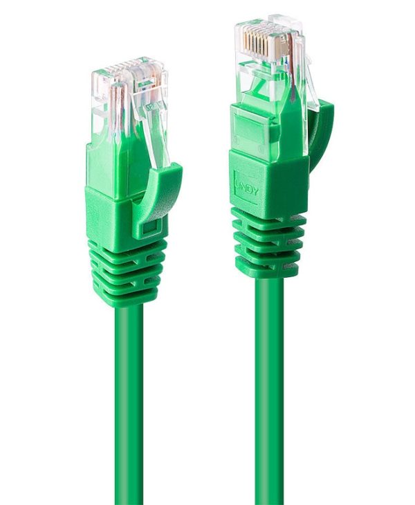Lindy U/UTP 0.3m Green 48045