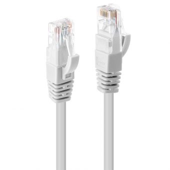 Lindy U/UTP 0.3m White 48090