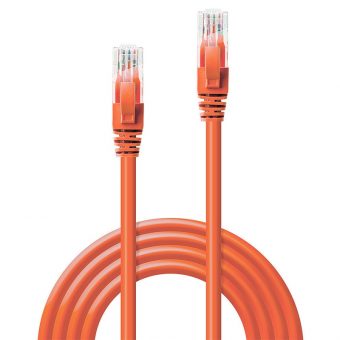 Lindy U/UTP 0.3m Orange 48105 - Image 2
