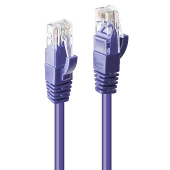 Lindy U/UTP 0.3m Violet 48120