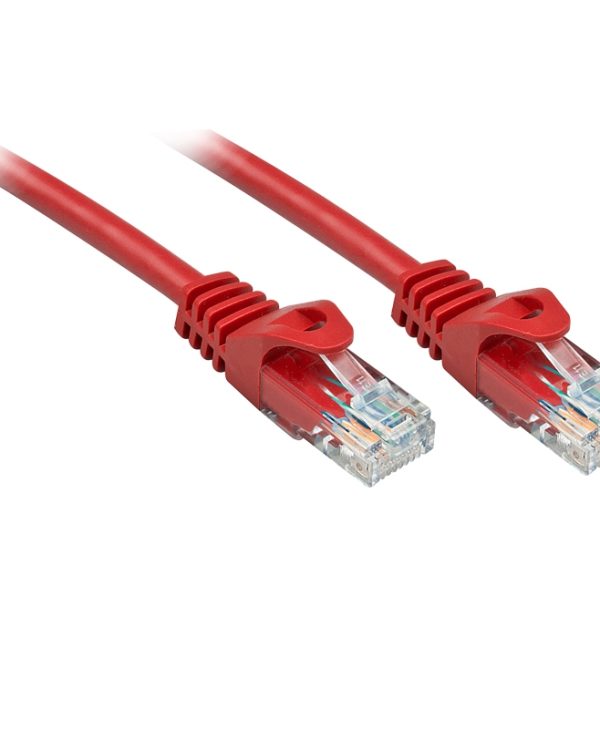 Lindy U/UTP 0.3m Red 48180