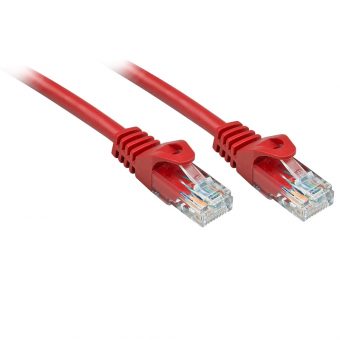 Lindy U/UTP 1m Red 48182