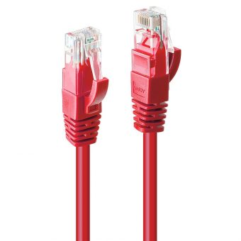 Lindy U/UTP 0.3m Red 48030
