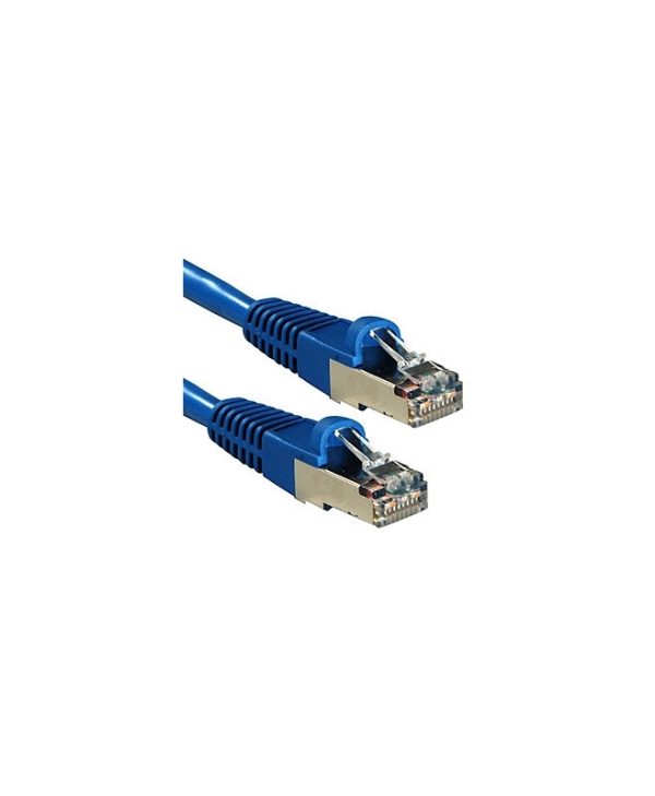 Lindy Cat6a S/FTP 0.3m Blue 47145