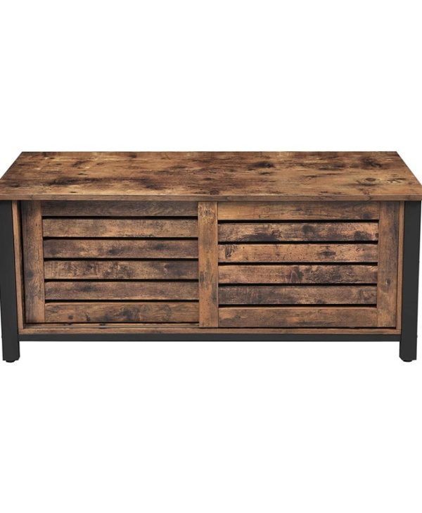 Vasagle Ξύλινο Έπιπλο Τηλεόρασης 110x40x45cm 65" TV LTV41BX