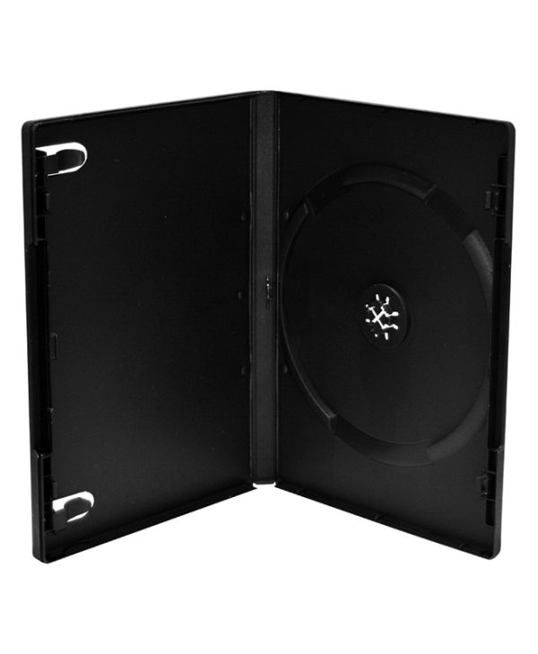 MediaRange DVD Case for 1 Disc 14mm 01pcs Black MRBOX11