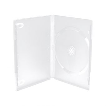 MediaRange DVD Case for 1 Disc 14mm 05-Pack Transparent BOX30-T - Image 2