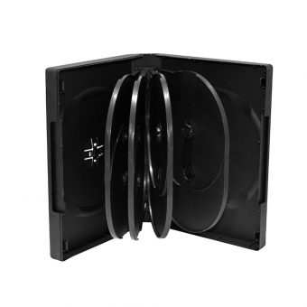 MediaRange DVD Case for 10 Discs 33mm 03-Pack Black BOX35-10 - Image 2