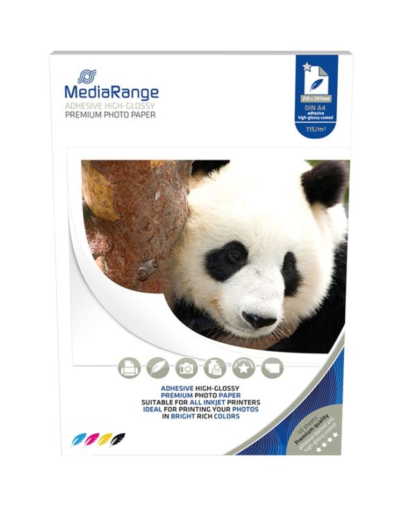 MediaRange MRINK119 Photo Paper High Glossy 115gr/m² A4 50Sheets