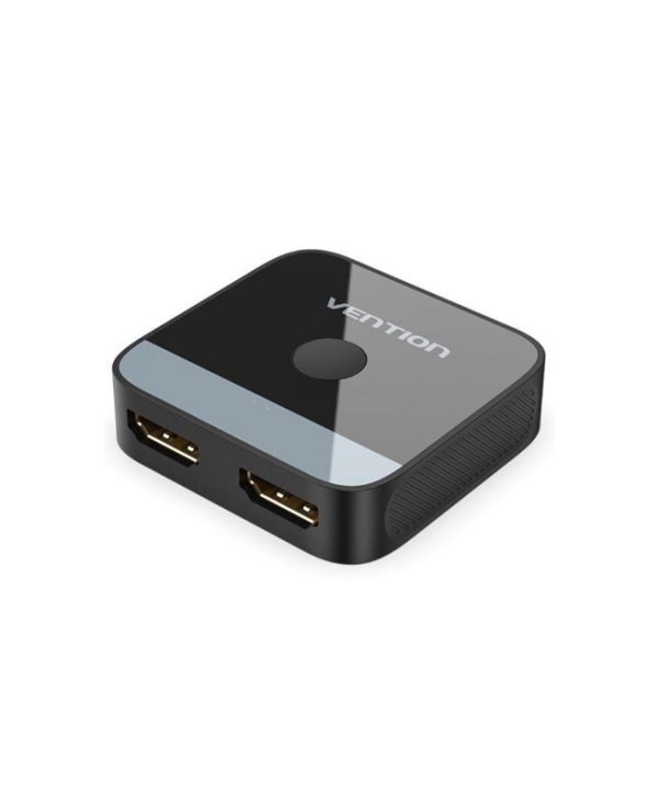 Vention 4K Bi-Direction Switcher 2xHDMI Female to 1xHDMI Female Black AKOB0