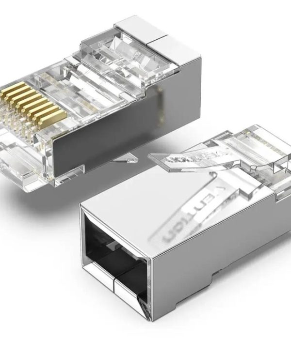 Vention Cat.6 FTP RJ45 Modular Plug Metal Type 50-Pack IDCR0-50