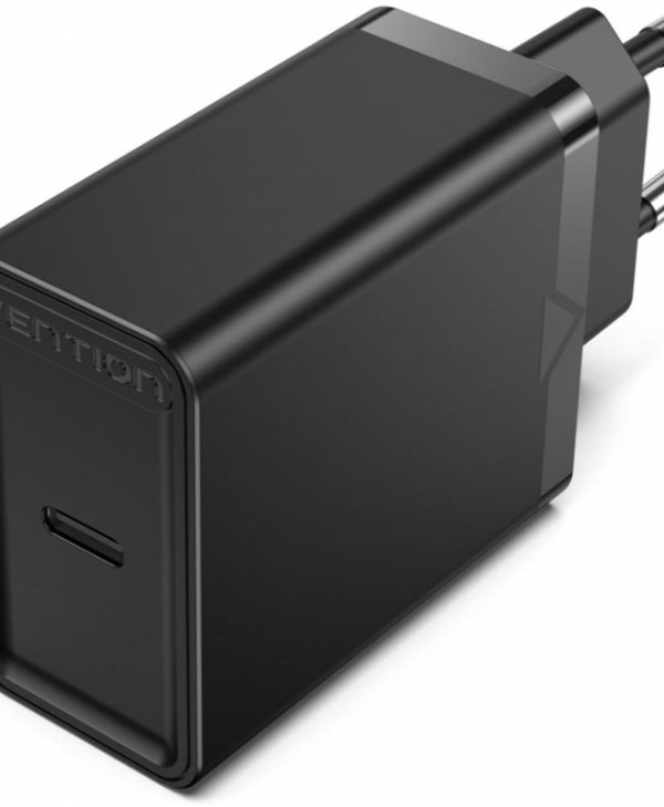 Vention Wall Charger USB-C 30W EU Black FAIB0-EU