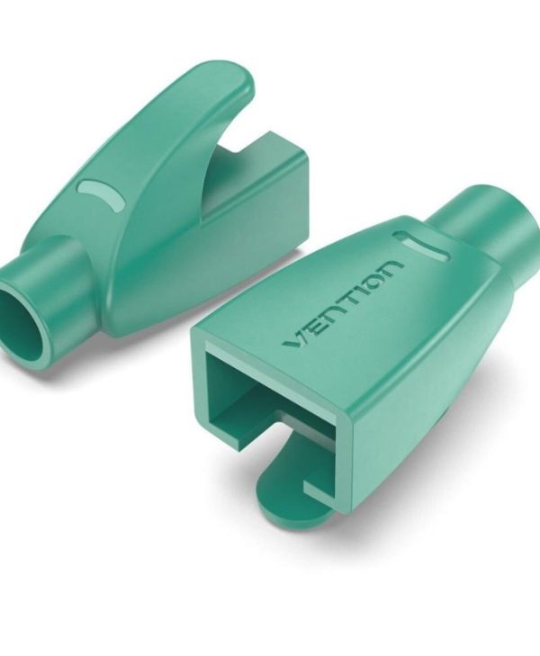Vention RJ45 Strain Relief Boots PVC Type 50-Pack Green IODG0-50