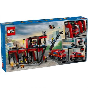 LEGO® City: Fire Station with Fire Truck Playset 60414